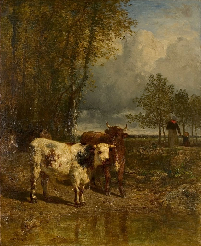 Bestiame ad un abbeveratoio - Rijksmuseum Twenthe, Enschede